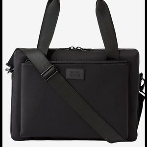 Brand new Dagne Dover “Ryan” laptop bag in black
